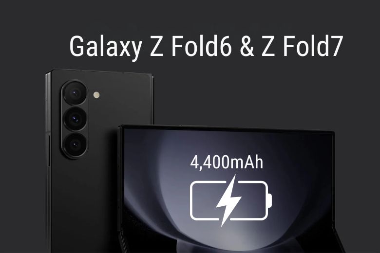 Pin và thời gian sử dụng của Z Fold7 vs Z Fold6