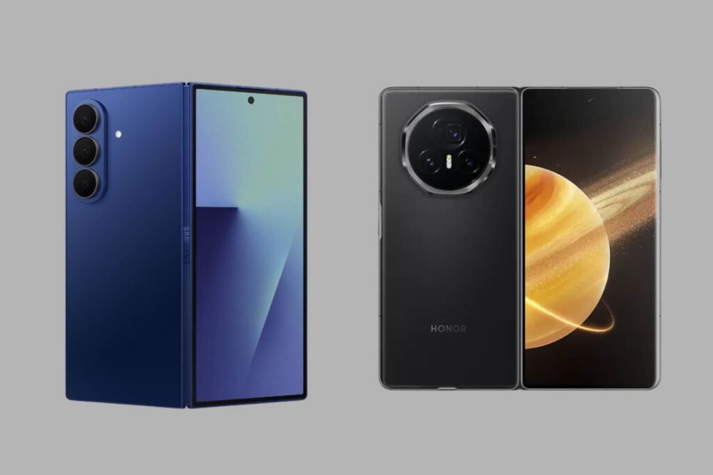 So sánh Samsung Galaxy Z Fold7 và Honor Magic V3: Điện thoại gập nào xứng đáng để lựa chọn? 6 Thiết kế của Samsung Galaxy Z Fold7 và Honor Magic V3