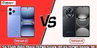 so sánh TECNO Spark 40 và TECNO Spark 30