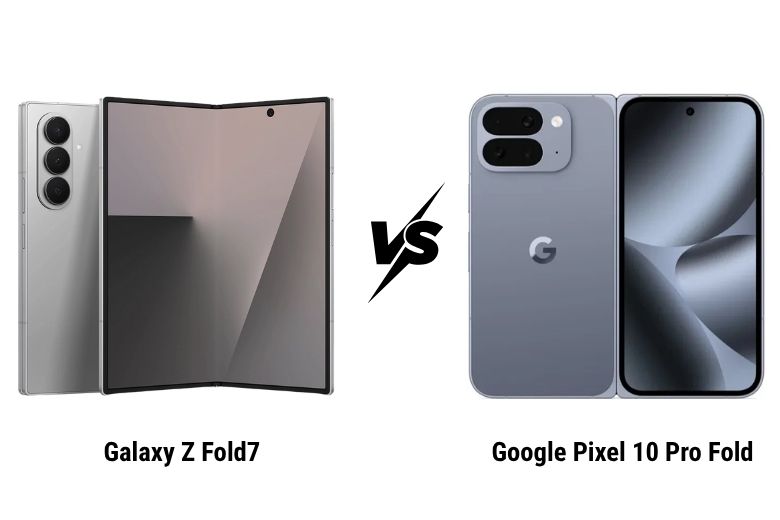 Samsung Galaxy Z Fold7 so với Google Pixel 10 Pro Fold: Thiết bị nào có màn hình gập tốt hơn? 6 Thiết kế và màn hình Galaxy Z Fold7 so với Google Pixel 10 Pro Fold