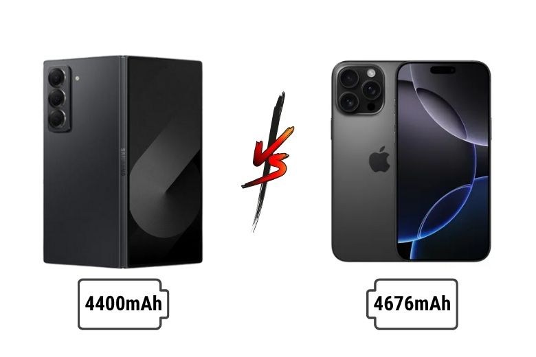 Thời Lượng Pin Của Galaxy Z Fold7 Và iPhone 16 Pro Max