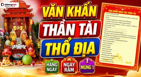 văn khấn thần tài thổ địa