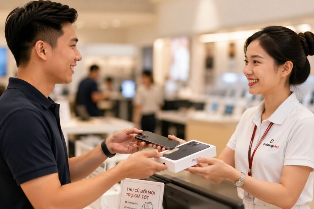 Có nên mua iPhone 17 Pro: thu cũ lên đời tại Di Động Việt