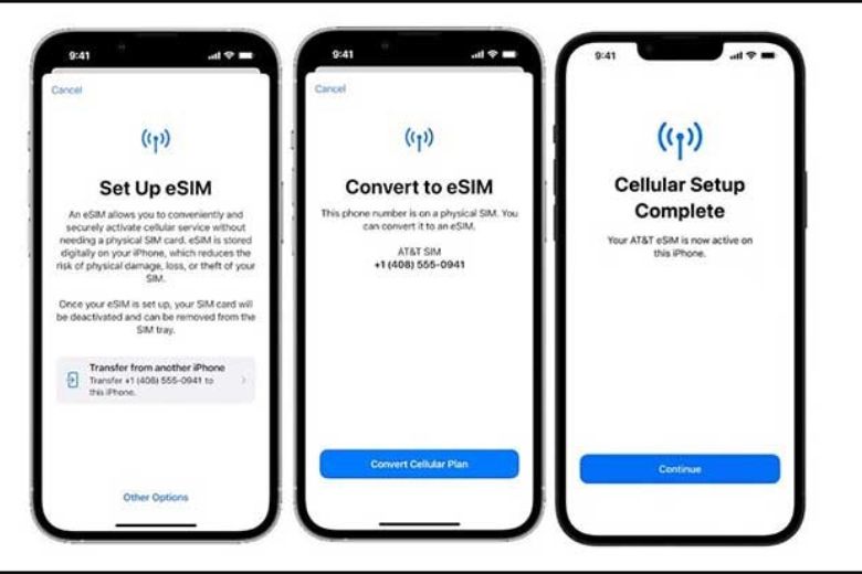 Công nghệ eSIM iPhone 17 và iPhone Air