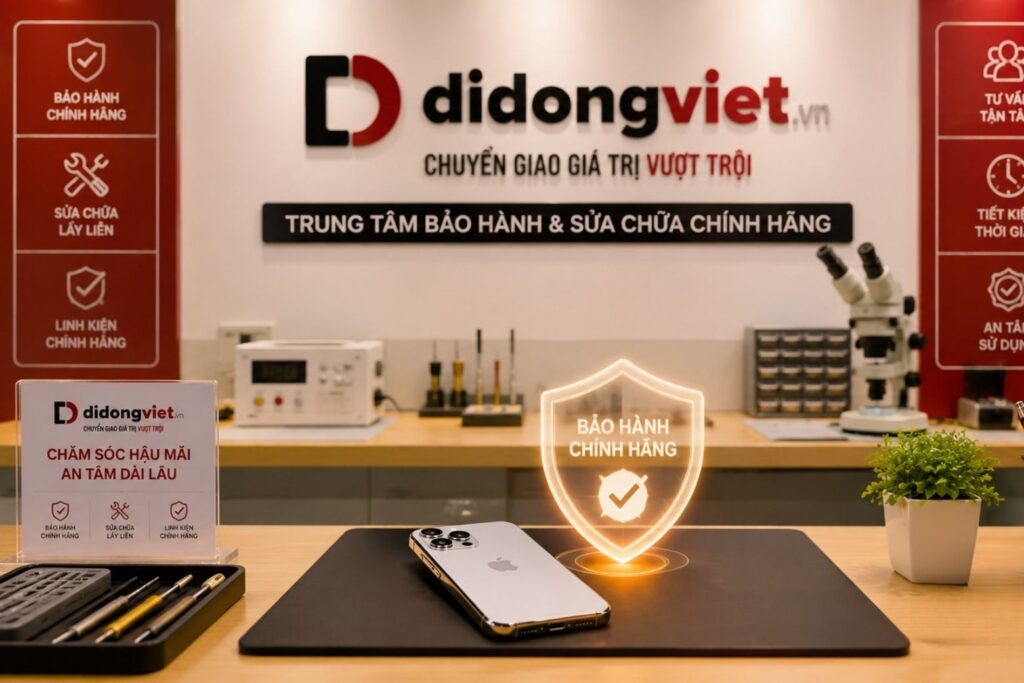 đánh giá pin iphone 17 pro - bảo hành chính hãng Di Động Việt