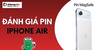 Đánh giá pin iPhone Air