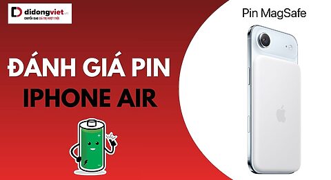 Đánh giá pin iPhone Air