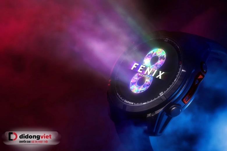 garmin fenix 8 pro micro led di dong viet anh 2