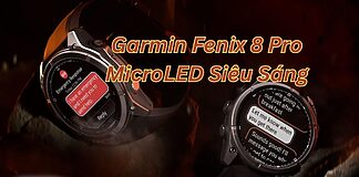 garmin fenix 8 pro micro led di dong viet anh bia
