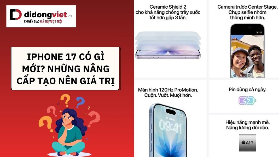 iPhone 17 có gì mới