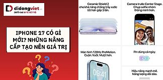 iPhone 17 có gì mới