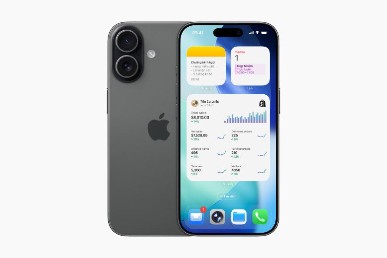 mở hộp và trên tay iPhone 17