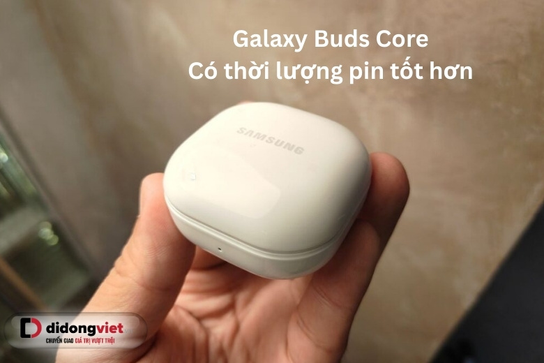 Galaxy Buds Core và Galaxy Buds FE: Cuộc Đối Đầu Giữa Giá Hấp Dẫn Và Tiện Ích Đỉnh Cao 8 So sánh Galaxy Buds Core vs Galaxy Buds FE