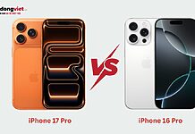 So sánh iPhone 17 Pro và iPhone 16 Pro