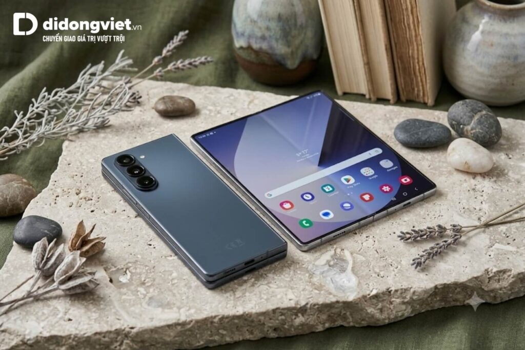 So sánh iPhone 17 và Galaxy Z Fold6 chi tiết tháng 6/2026 13 Galaxy Z Fold6 đánh đổi độ bền màn hình gập để đổi lấy trải nghiệm đa nhiệm khác biệt.