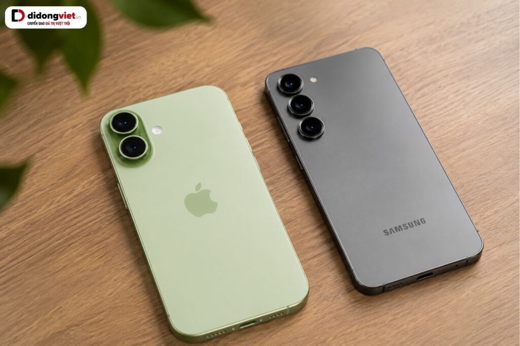 So sánh iPhone 17 và Samsung Galaxy S25: Lựa chọn nào tối ưu tổng chi phí sở hữu? 9 So sánh iPhone 17 và Samsung Galaxy S25