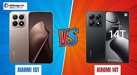 So sánh Xiaomi 15T và 14T