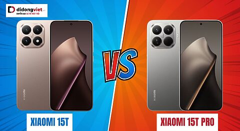 So sánh Xiaomi 15T và Xiaomi 15T Pro
