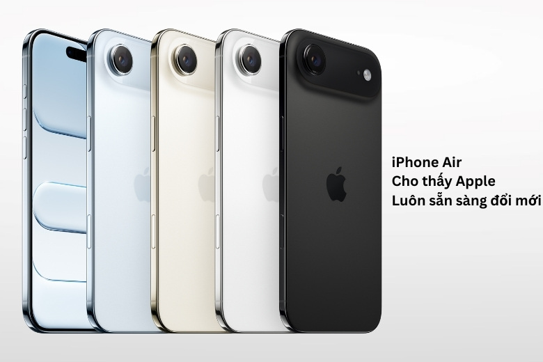 Sự kiện Apple “Awe Dropping”: iPhone 17 và iPhone Air, Apple Watch đo được huyết áp, AirPods Pro 3 nhiều nâng cấp mới 26 su kien apple iphone air di dong viet anh 3