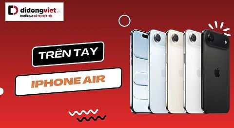 Trên tay iPhone Air
