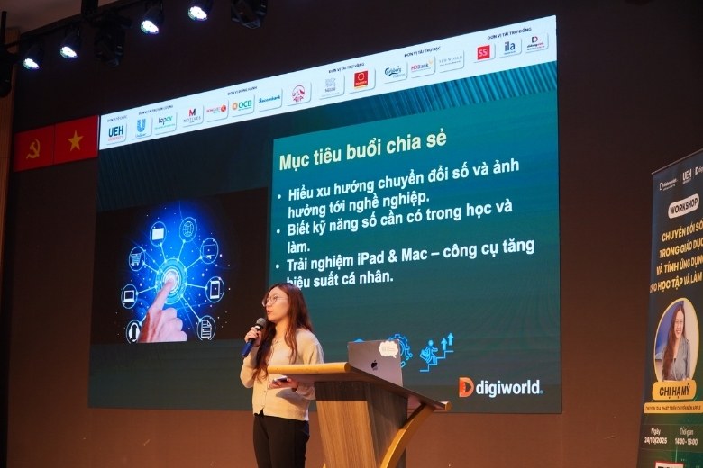 Workshop Chuyển đổi số trong giáo dục & Tính ứng dụng cho học tập và làm việc - Đại Học UEH 5 chuyển đổi số trong giáo dục workshop UEH Di Động Việt