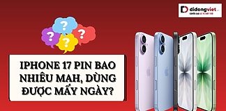 iPhone 17 pin bao nhiêu mAh