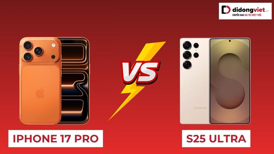iPhone 17 Pro vs Samsung Galaxy S25 Ultra