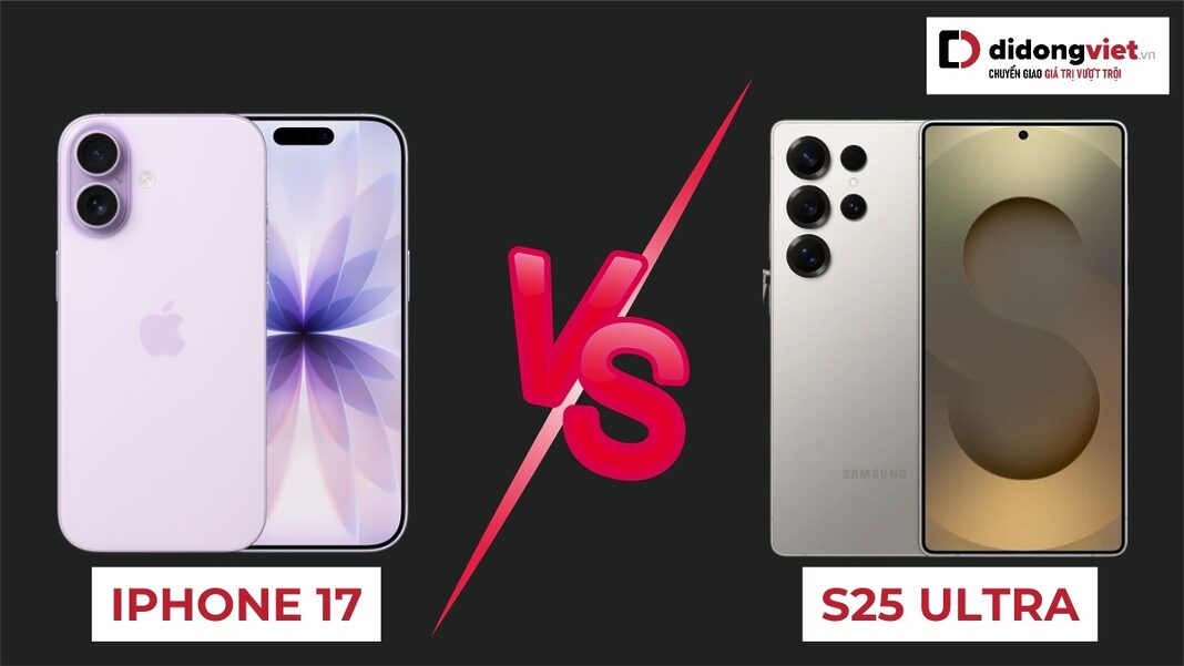 iPhone 17 vs Samsung S25 Ultra