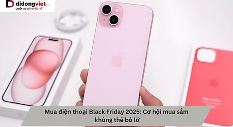 Mua điện thoại Black Friday