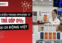 Mua điện thoại iPhone 17 trả góp 0%