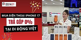 Mua điện thoại iPhone 17 trả góp 0%