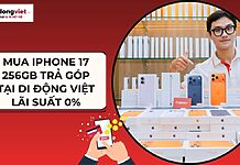 mua iPhone 17 256GB trả góp