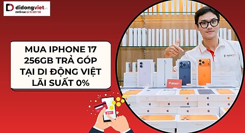 mua iPhone 17 256GB trả góp