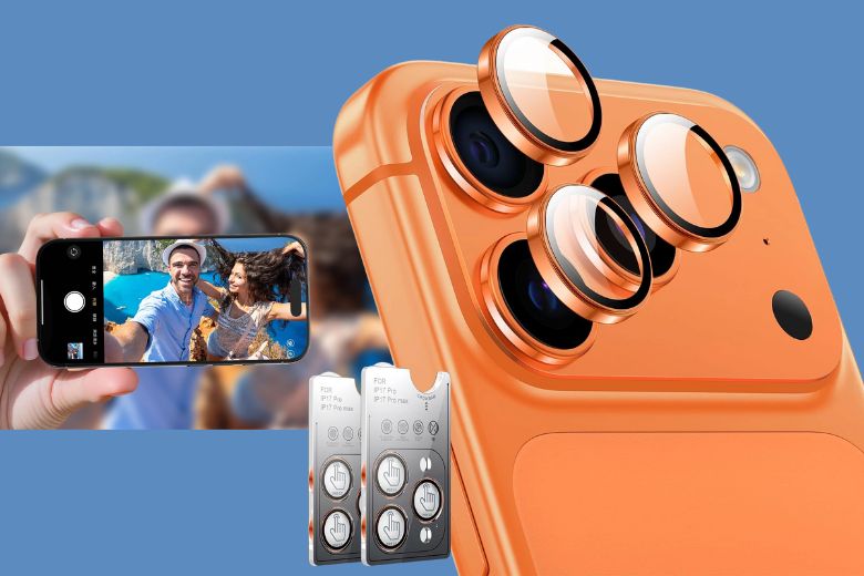 Phụ kiện iPhone 17 Pro Max màu cam