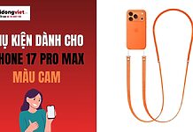 Phụ kiện iPhone 17 Pro Max màu cam