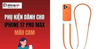 Phụ kiện iPhone 17 Pro Max màu cam
