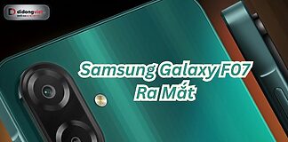 Samsung Galaxy F07 ra mắt