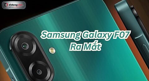 Samsung Galaxy F07 ra mắt