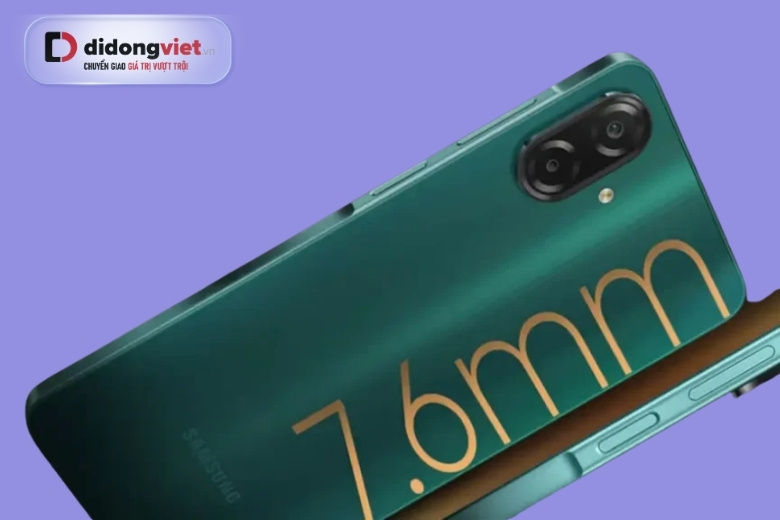 Samsung Galaxy F07 ra mắt thiết kế mỏng