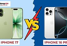 So sánh iPhone 17 256GB với iPhone 16 Pro 256GB