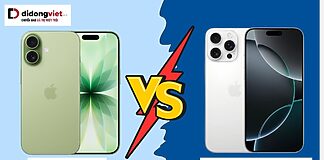 So sánh iPhone 17 256GB với iPhone 16 Pro 256GB