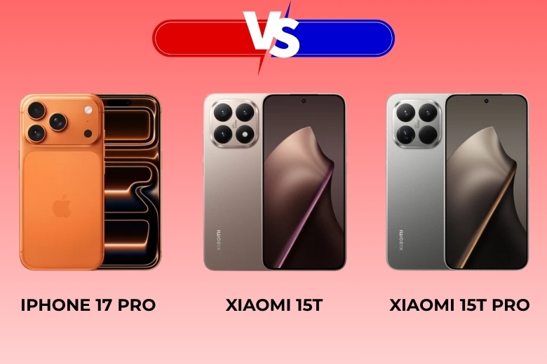 Đọ sức iPhone 17 Pro và Xiaomi 15T/15T Pro: Flagship nào tốt hơn? 12 So sánh iPhone 17 Pro vs Xiaomi 15T/15T Pro thông số