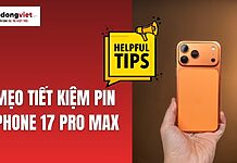 Mẹo dùng iPhone 17 Pro Max tiết kiệm pin bền bỉ cả ngày tiết kiệm pin iPhone 17 Pro Max