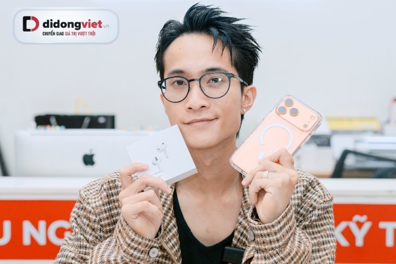 Tiktoker Đích Lép lên đời iPhone 17 Pro Max Di Động Việt