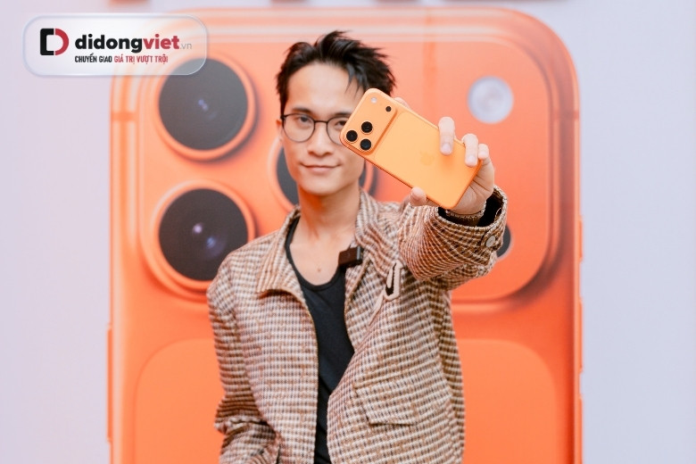 Tiktoker Đích Lép lên đời iPhone 17 Pro Max Di Động Việt