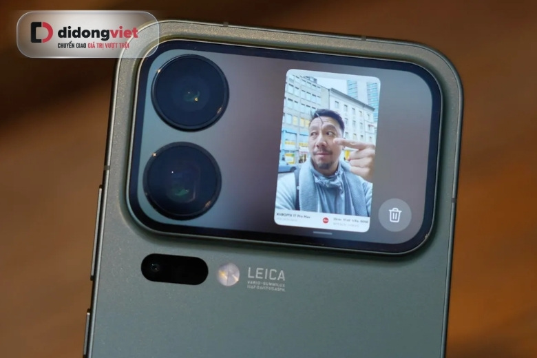 Xiaomi 17 Series phá kỷ lục - Camera chính có thể selfie với màn hình phụ 