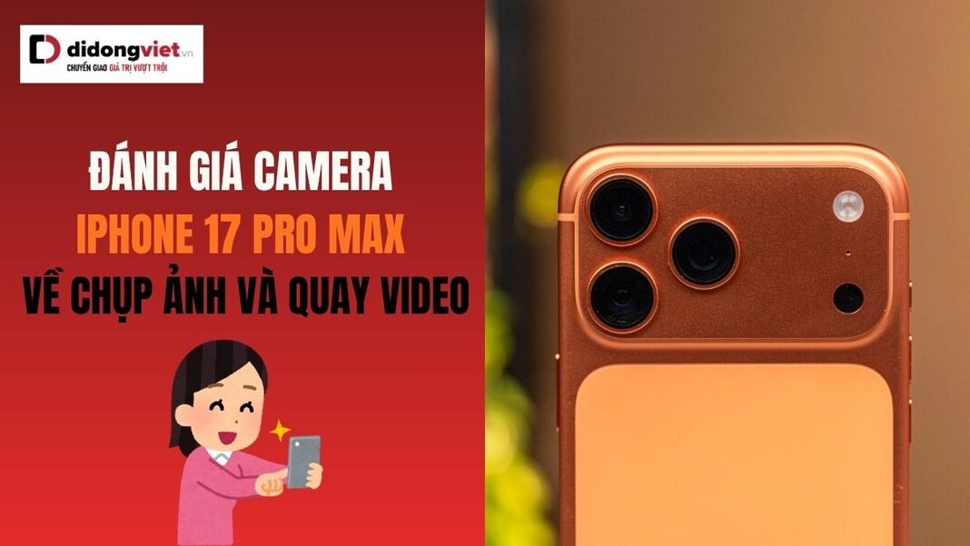 Camera iPhone 17 Pro Max