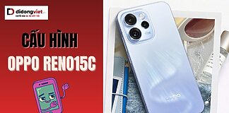 Cấu hình OPPO Reno15c