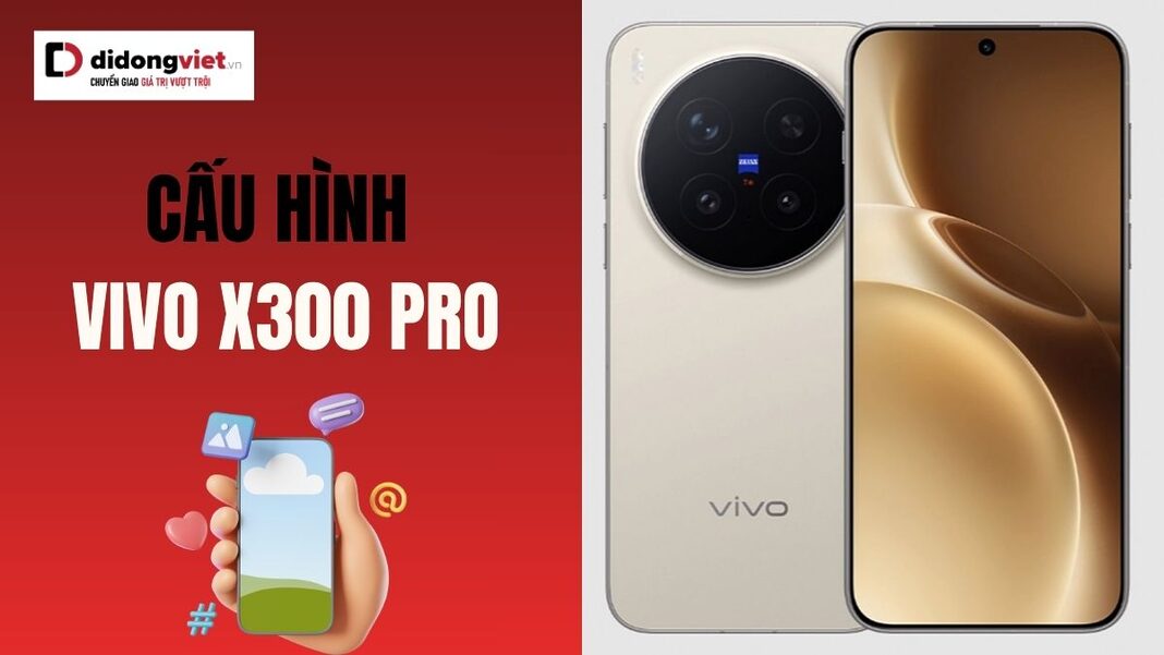 Cấu hình vivo X300 Pro