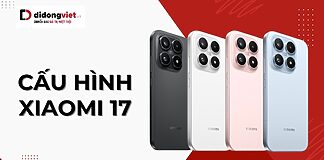 Cấu hình Xiaomi 17